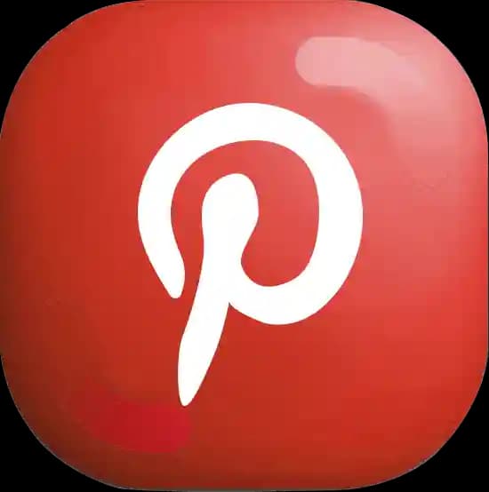 Pinterest icon illustration