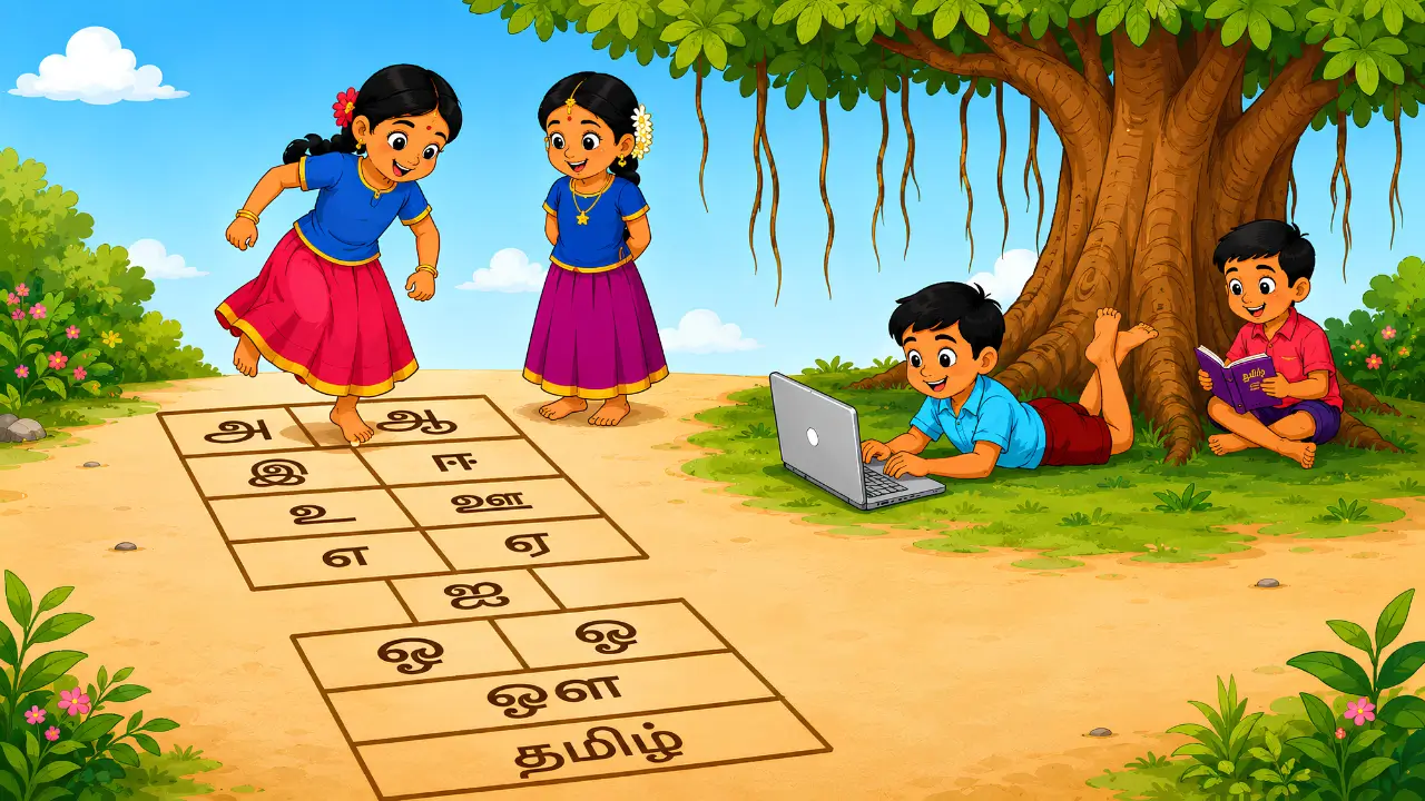 Playwithtamil activity games benefits illustration