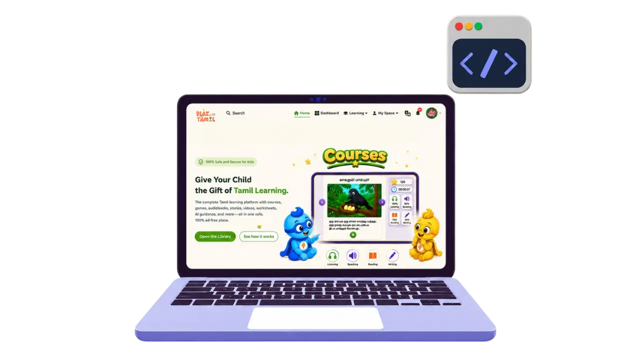 Embed Playwithtamil activities illustration