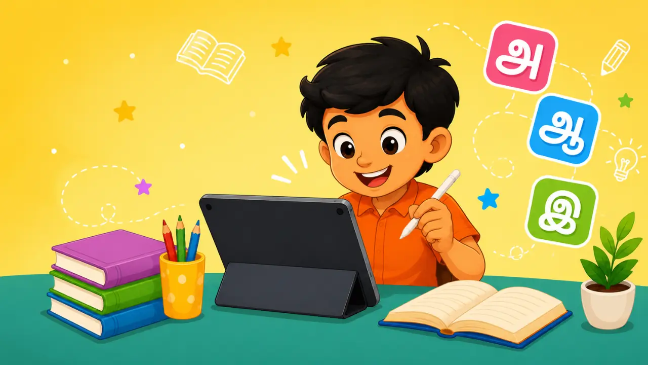 How Playwithtamil works illustration