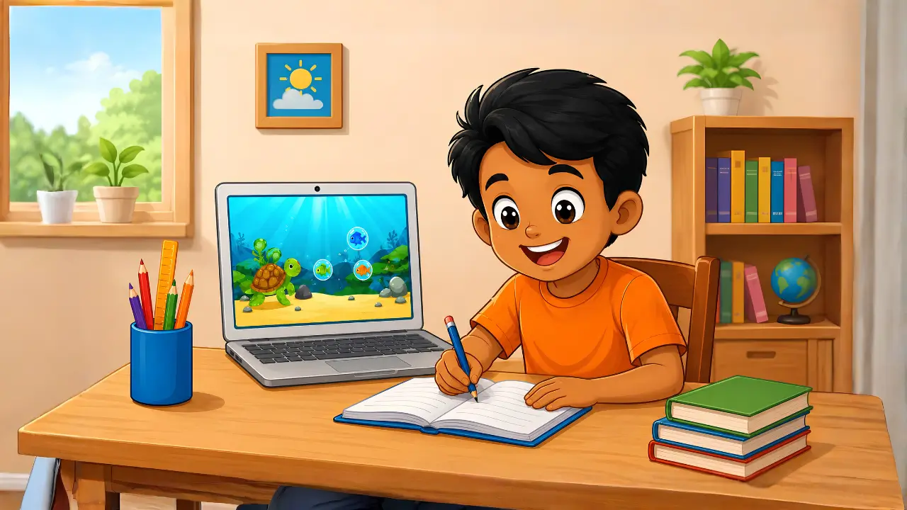 Improve linguistic skills illustration