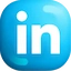 LinkedIn icon illustration