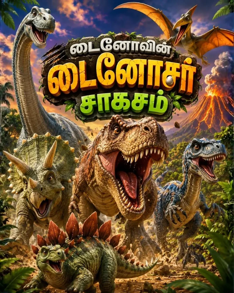Dino’s Dinosaur Adventure | Tamil Story for Kids