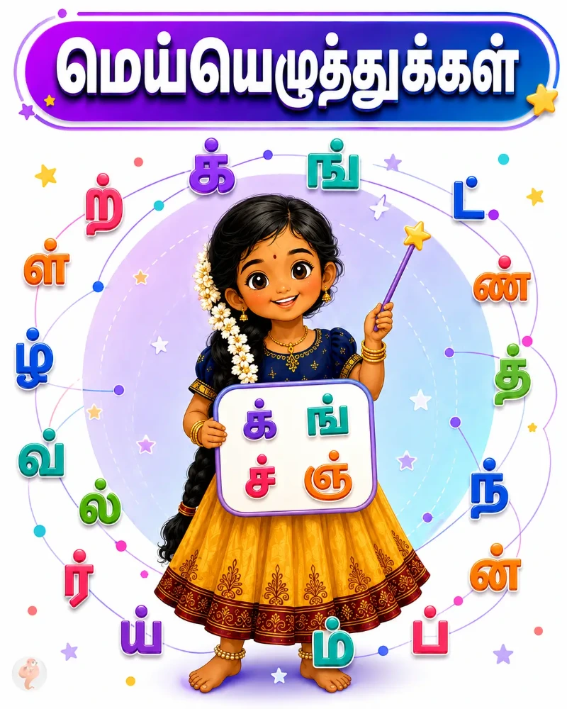 மெய்யெழுத்துகளைத் தடமிட்டு எழுதுவோம்