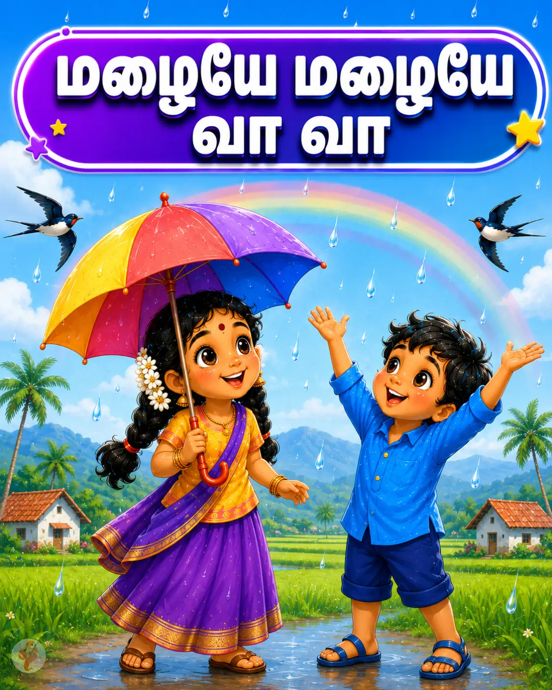 மழையே மழையே வா வா – தமிழ் பாடல் புரிதல் பணித்தாள்