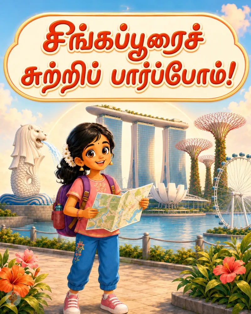 சிங்கப்பூரை அறிந்துகொள்வோம்: இடங்கள் பணித்தாள்