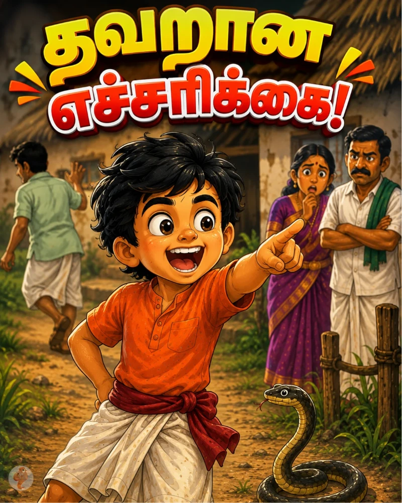 The False Alarm | Tamil Moral Story