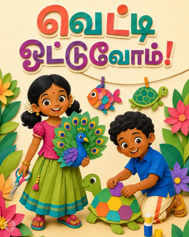 வெட்டி ஒட்டும் குழந்தைகள் செயல்பாட்டுப் பணித்தாள்கள்